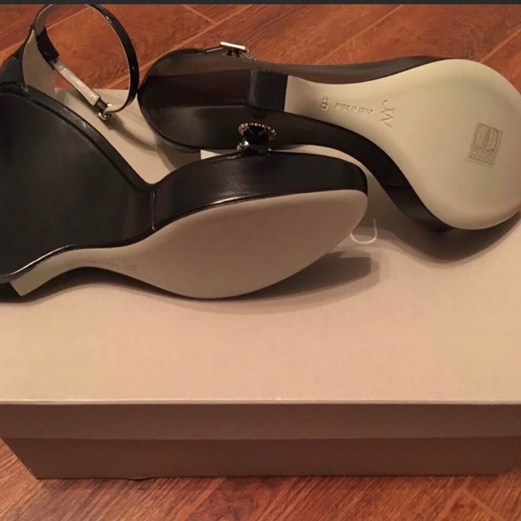 Jason Wu's pearly Strap Wedge Brand New in the Box Size 10 - Picture 5 of 8